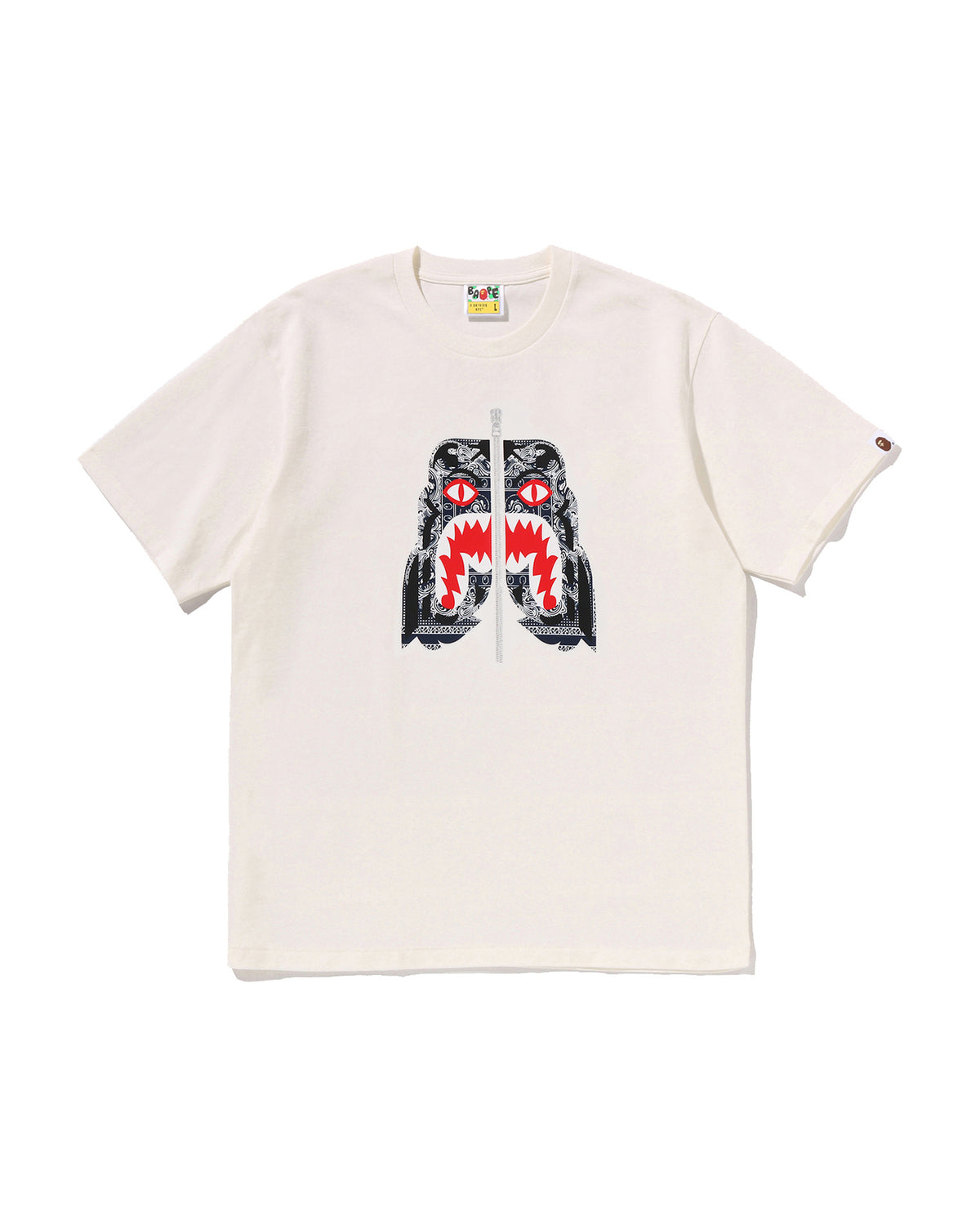 Paisley Pattern Tiger Face Tee