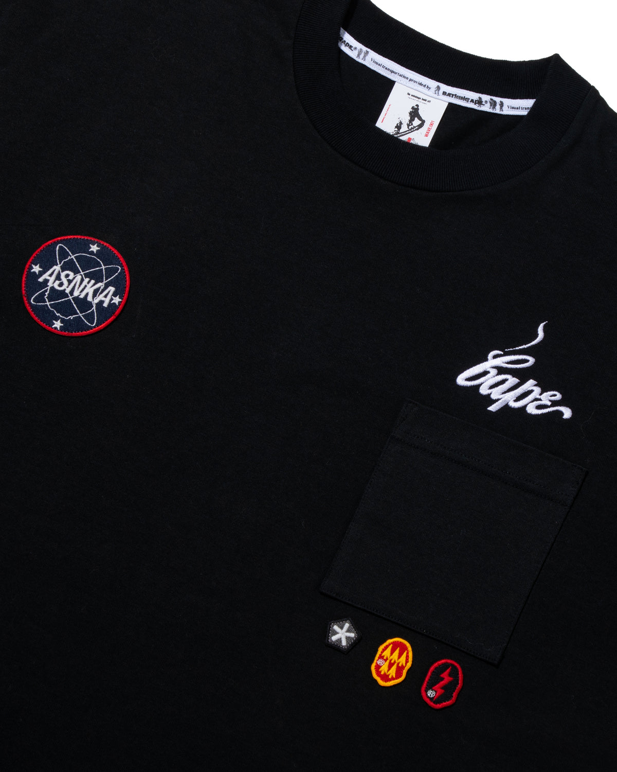 BAPE By Kazuki Kuraishi Multi Patch Military Tee