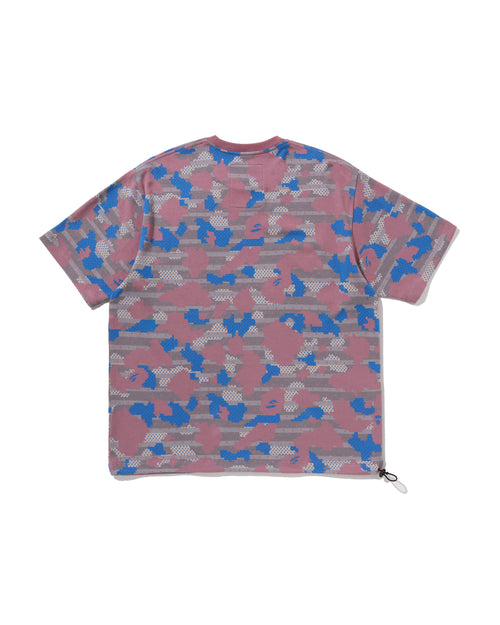 BAPE by Kazuki Kuraishi Camo Jacquard Stripe Relaxed Fit Tee