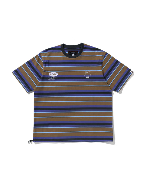 BAPE by Kazuki Kuraishi Muti Color Stripe Relaxed Fit Tee