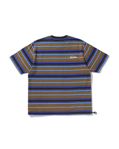 BAPE by Kazuki Kuraishi Muti Color Stripe Relaxed Fit Tee