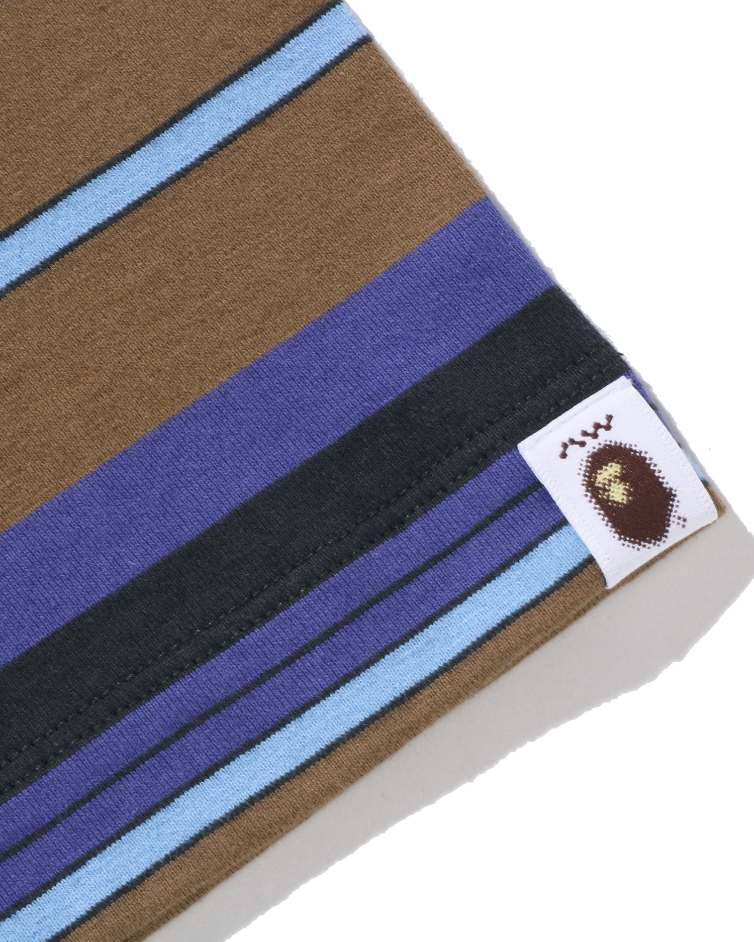 BAPE by Kazuki Kuraishi Muti Color Stripe Relaxed Fit Tee