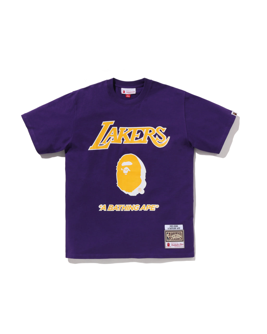 BAPE X M&N NBA -  Los Angeles Lakers Tee