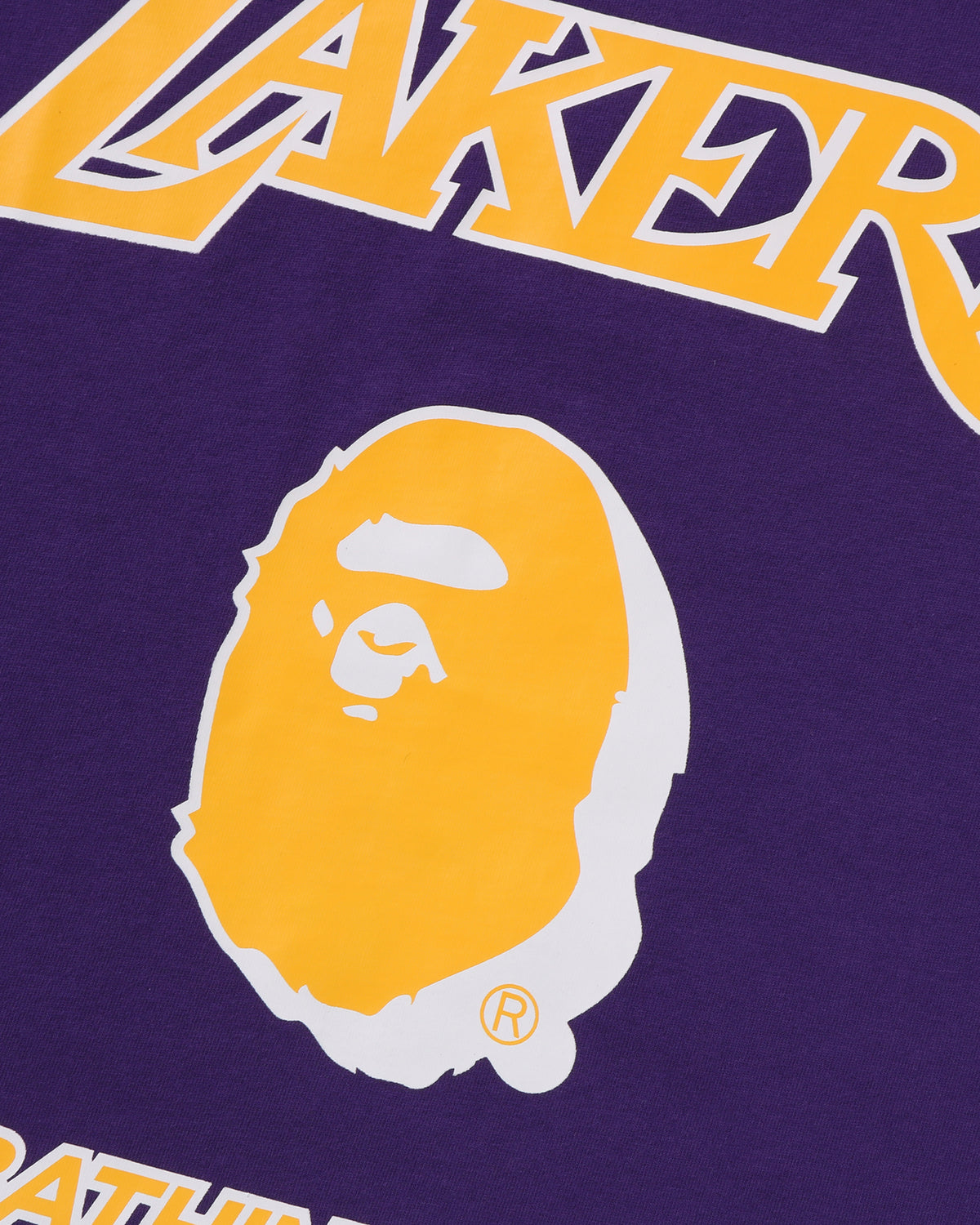 BAPE X M&N NBA -  Los Angeles Lakers Tee