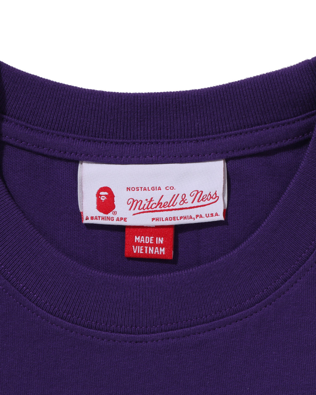 BAPE X M&N NBA -  Los Angeles Lakers Tee