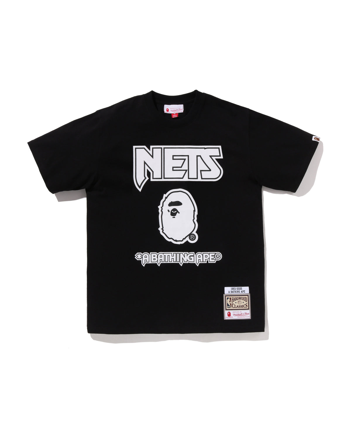 BAPE X M&N NBA -  New Jersey Nets Tee