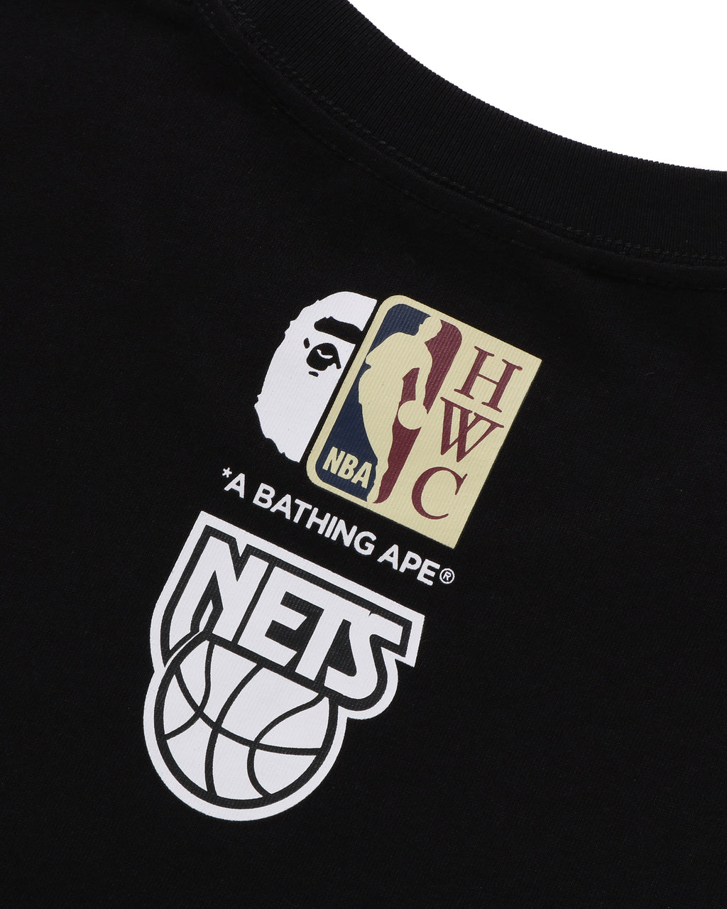 BAPE X M&N NBA -  New Jersey Nets Tee