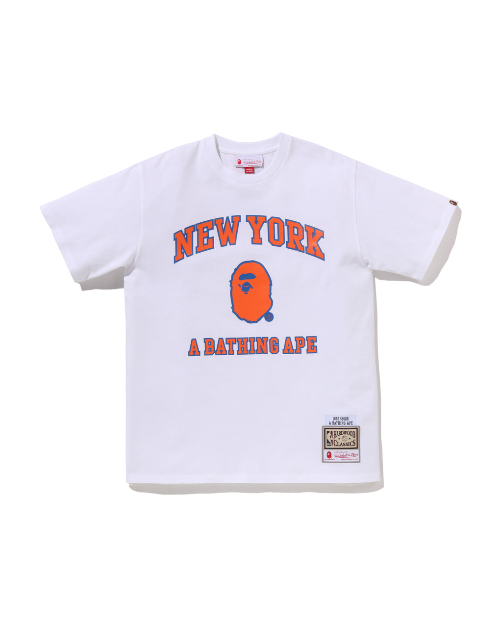 BAPE X M&N NBA -  New York Knicks Tee