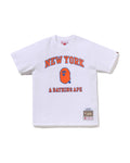 BAPE X M&N NBA -  New York Knicks Tee