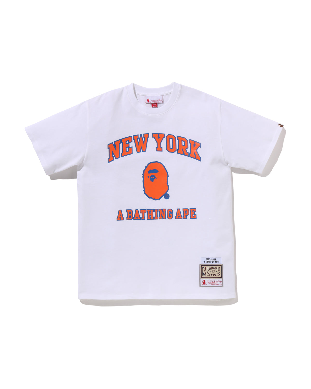 BAPE X M&N NBA -  New York Knicks Tee