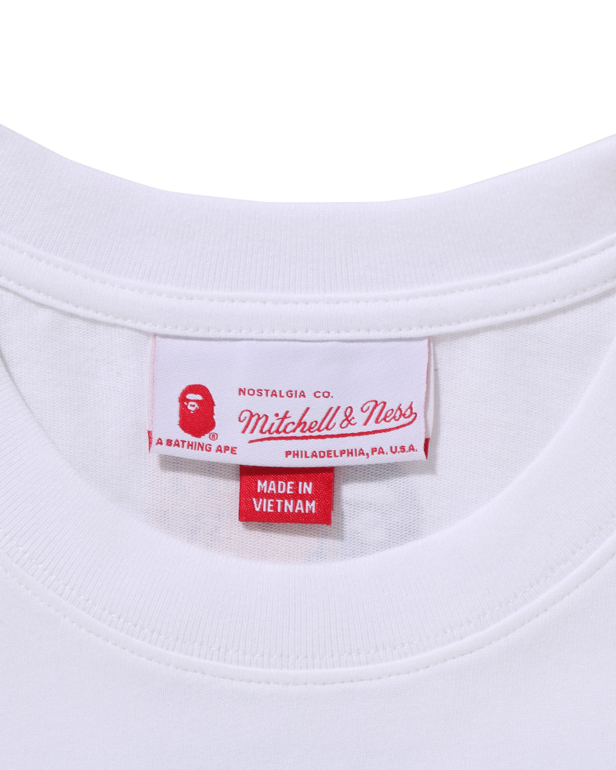 BAPE X M&N NBA -  New York Knicks Tee