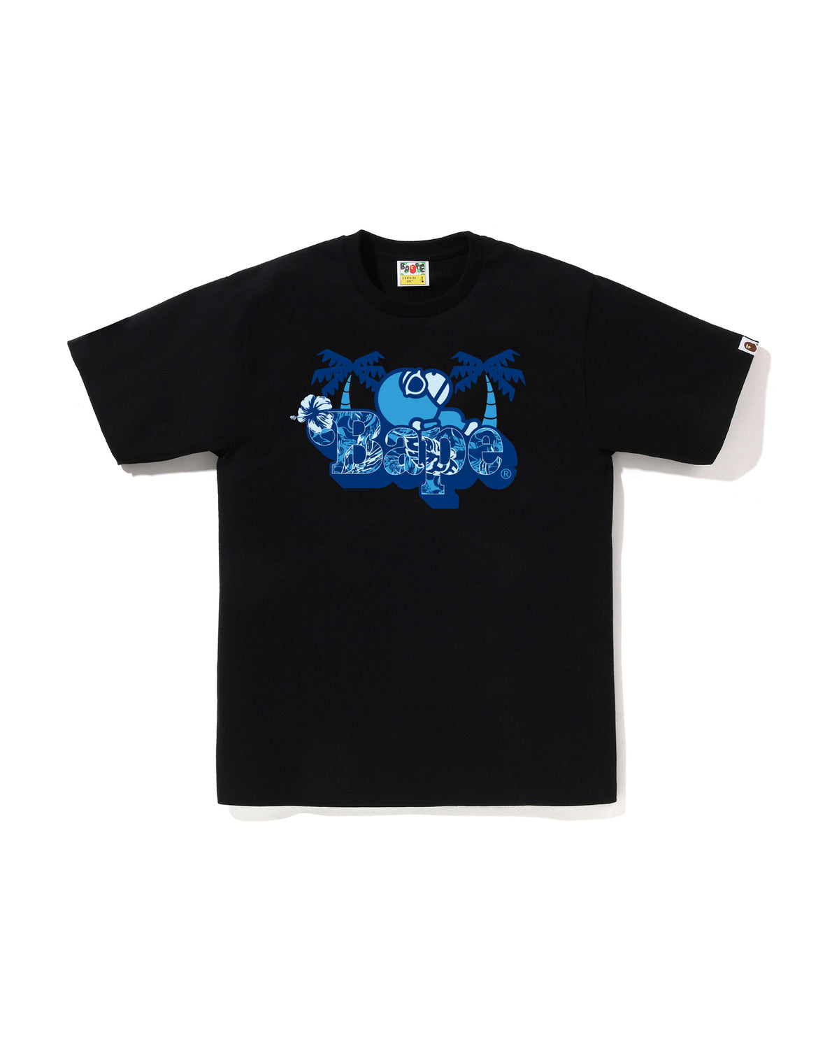 Palm Resort Camo Milo on Bape Tee