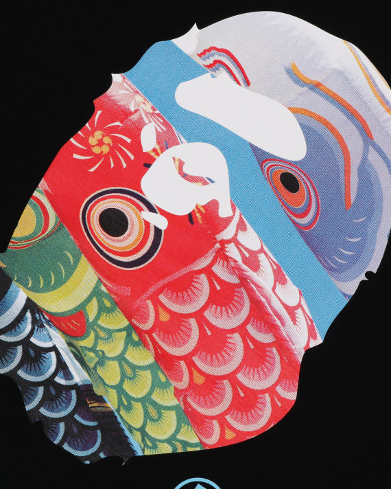 A BATHING APE Carp Streamer Photo Ape Head Tee