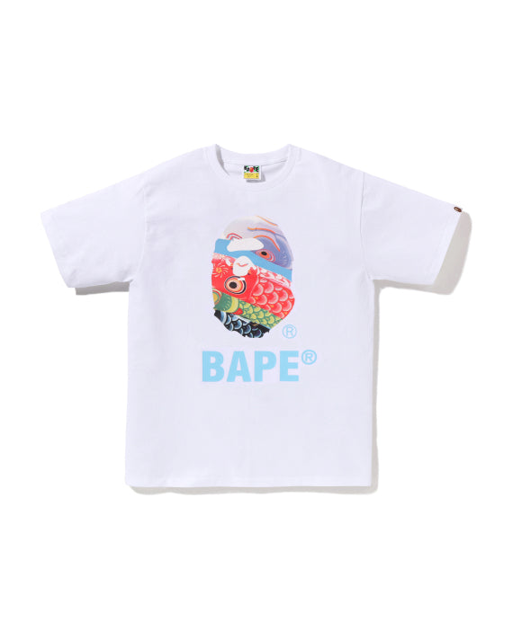 A BATHING APE Carp Streamer Photo Ape Head Tee