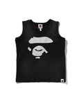 Kids Ape Face Washed Effect Tank Top