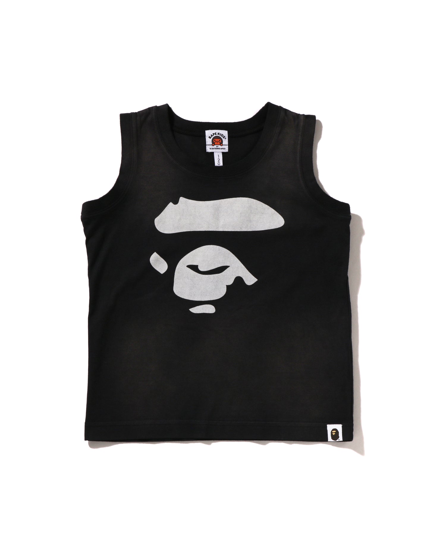 Kids Ape Face Washed Effect Tank Top