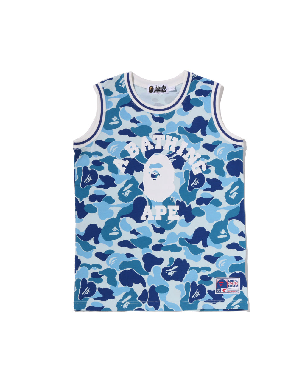 Kids Abc Camo College Tank Top Jr