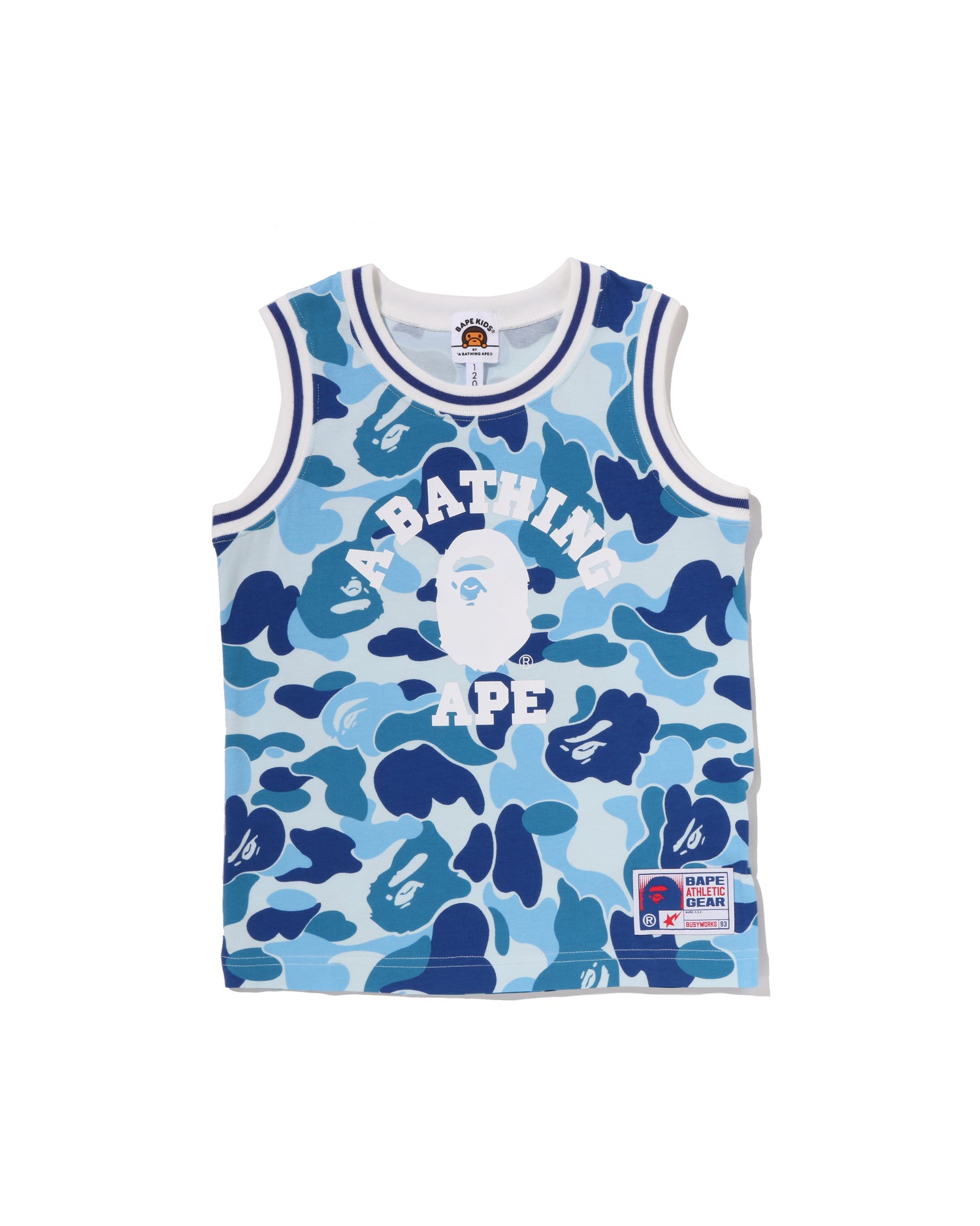 Kids Abc Camo College Tank Top