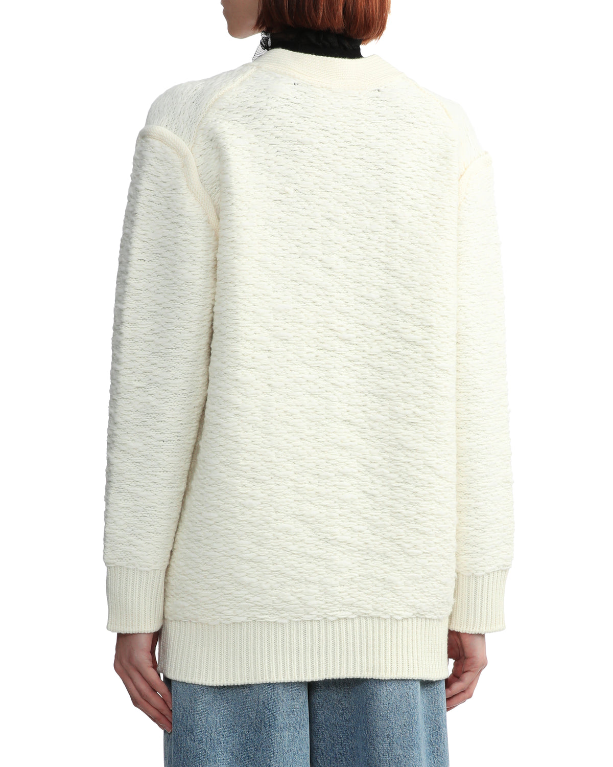 Textured cardigan