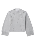 Embellished wool jumper