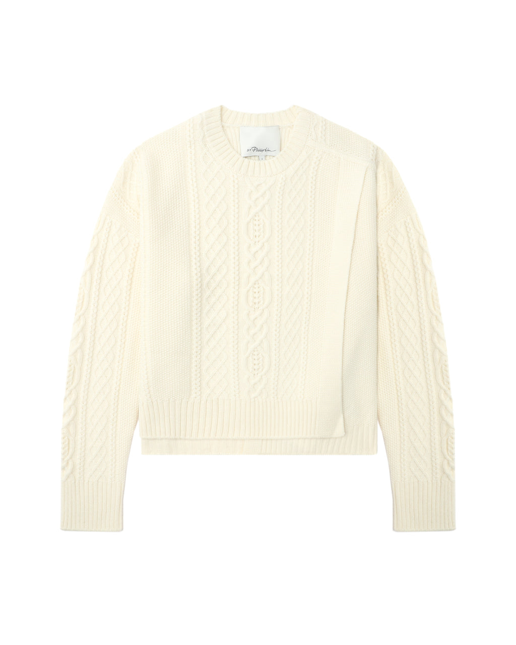 Cable knit sweater