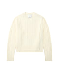 Cable knit sweater