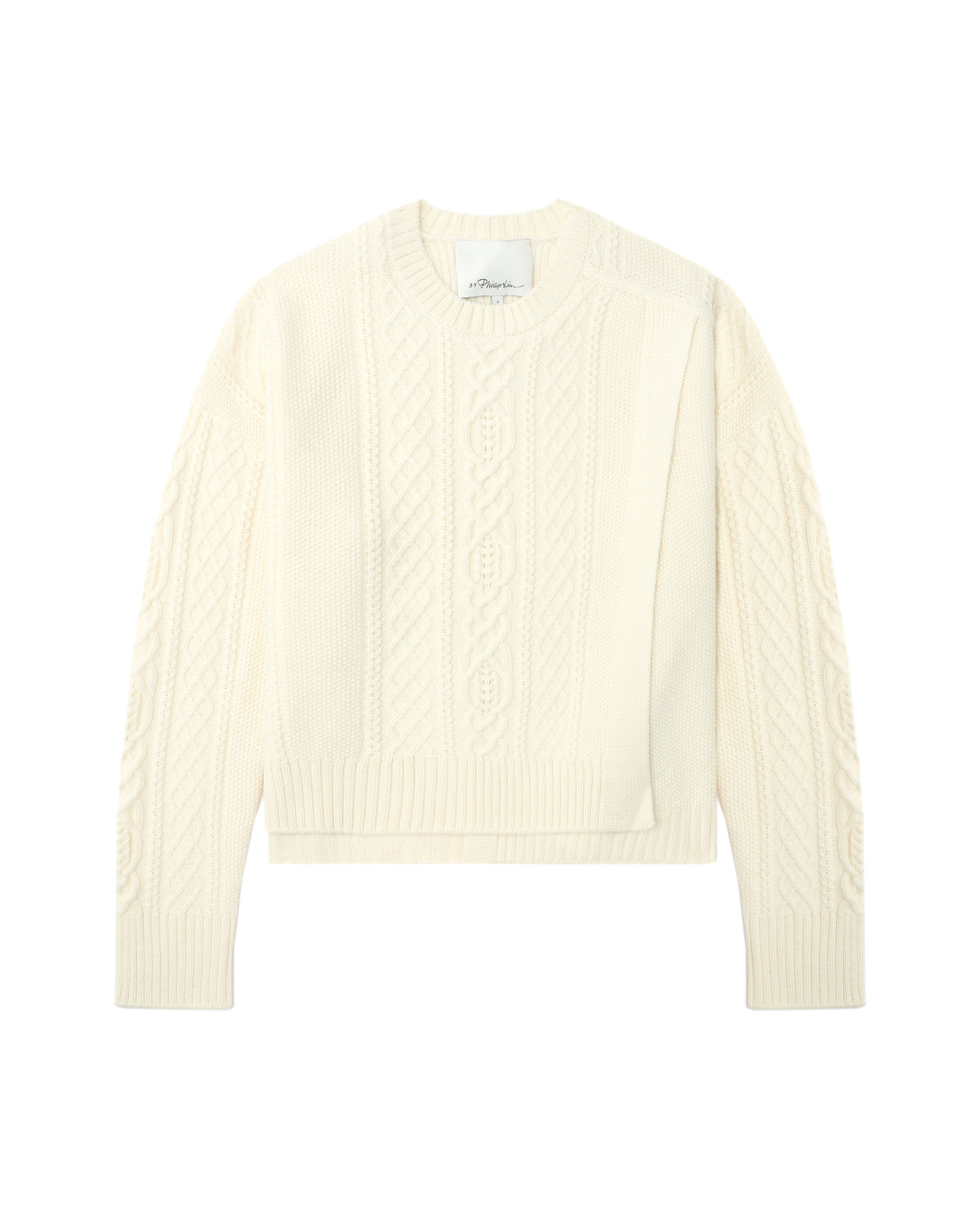 Cable knit sweater