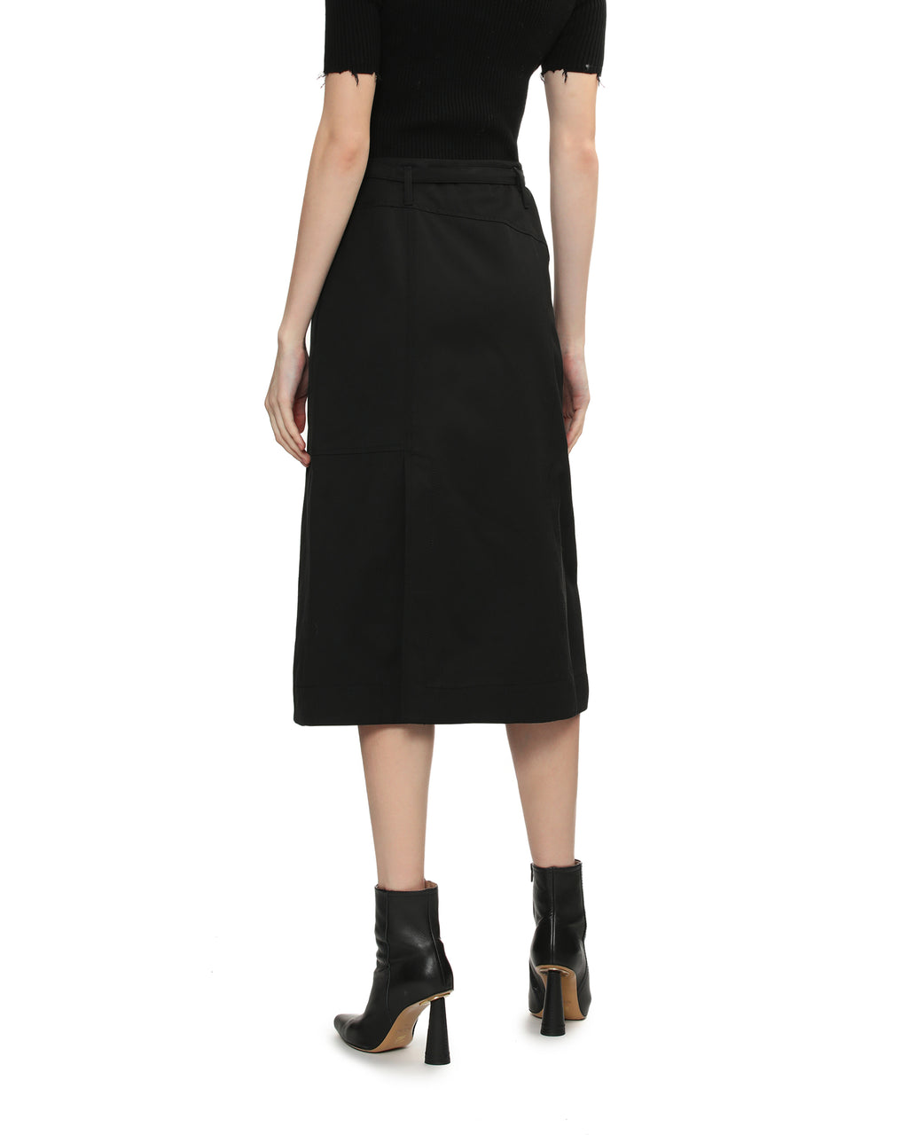 Belted skirt