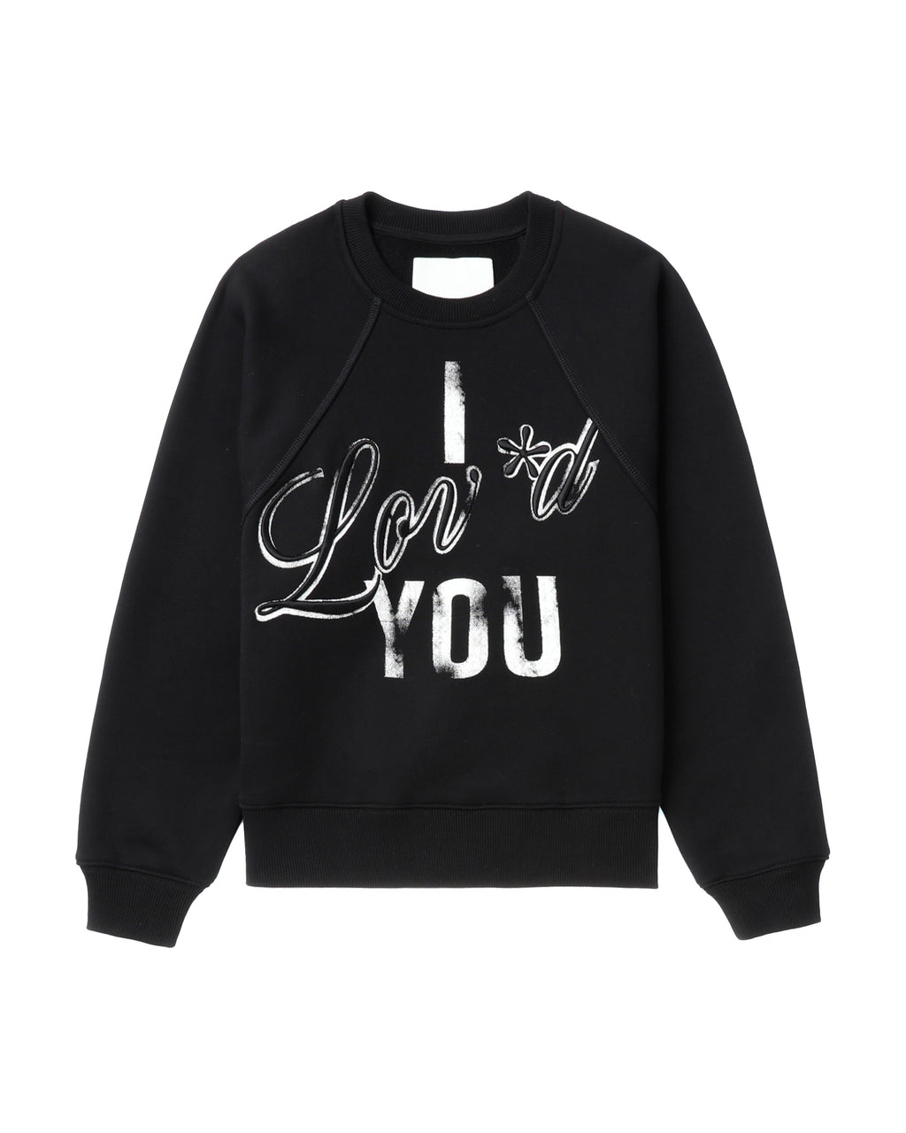 Slogan sweatshirt
