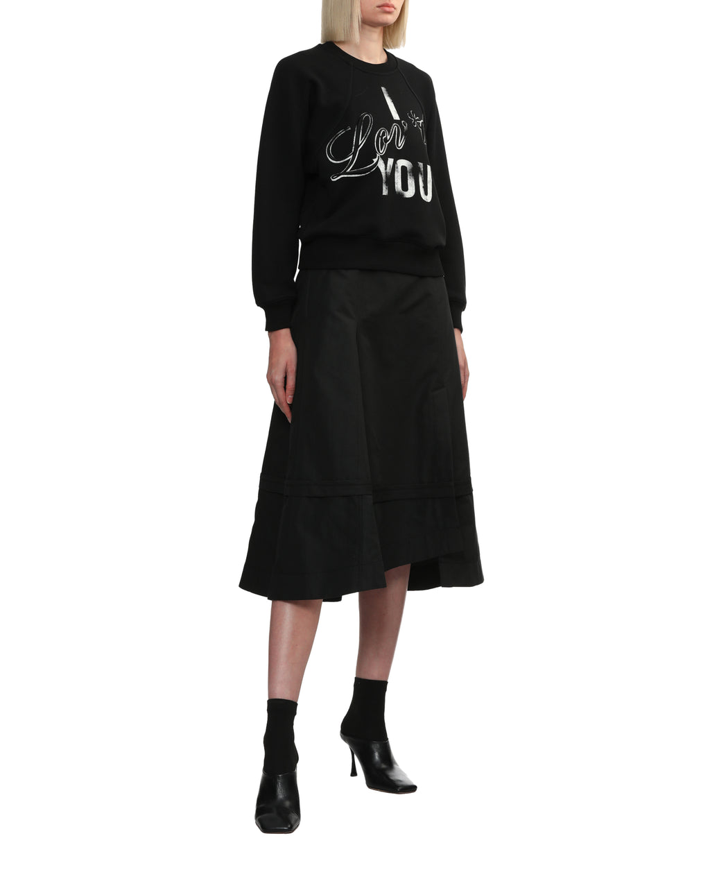 Slogan sweatshirt