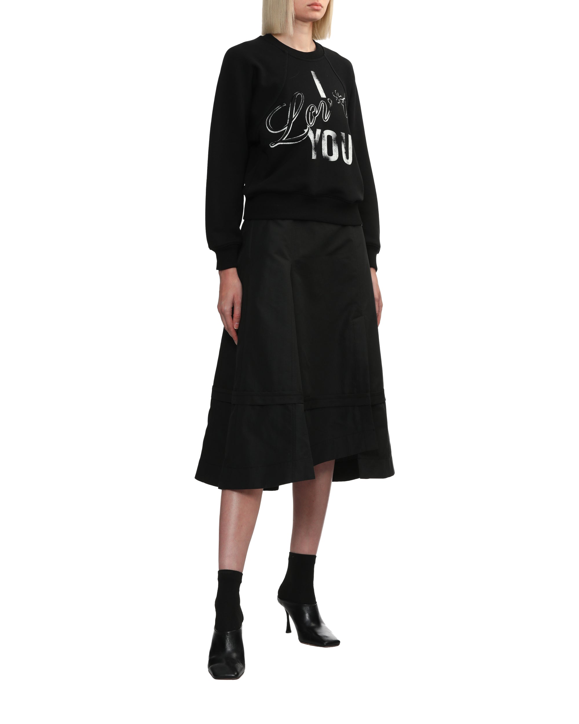 Slogan sweatshirt