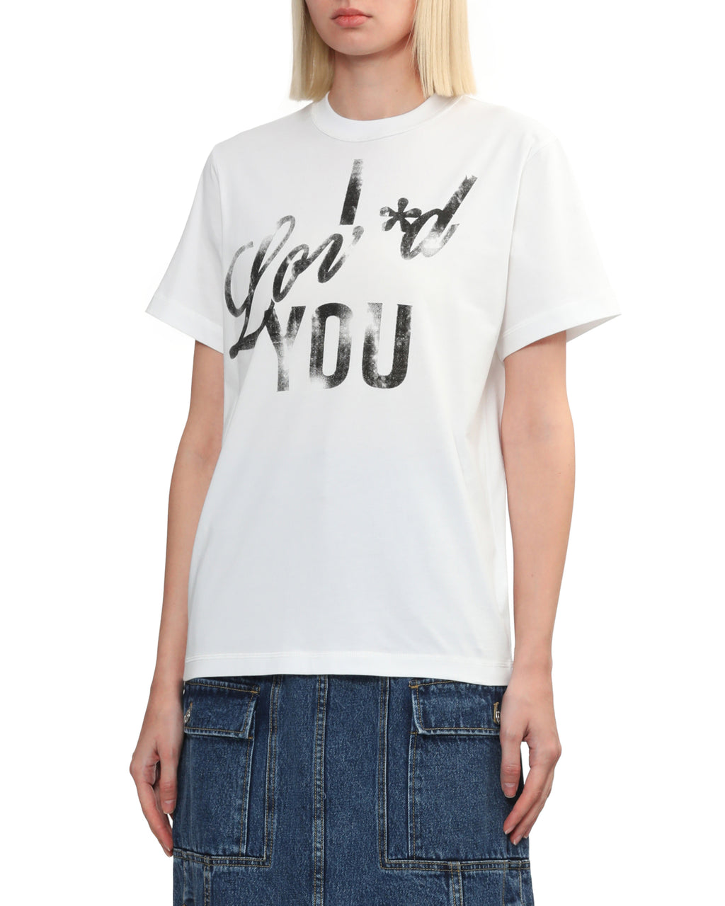 Slogan tee
