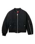 Cropped bomber jacket