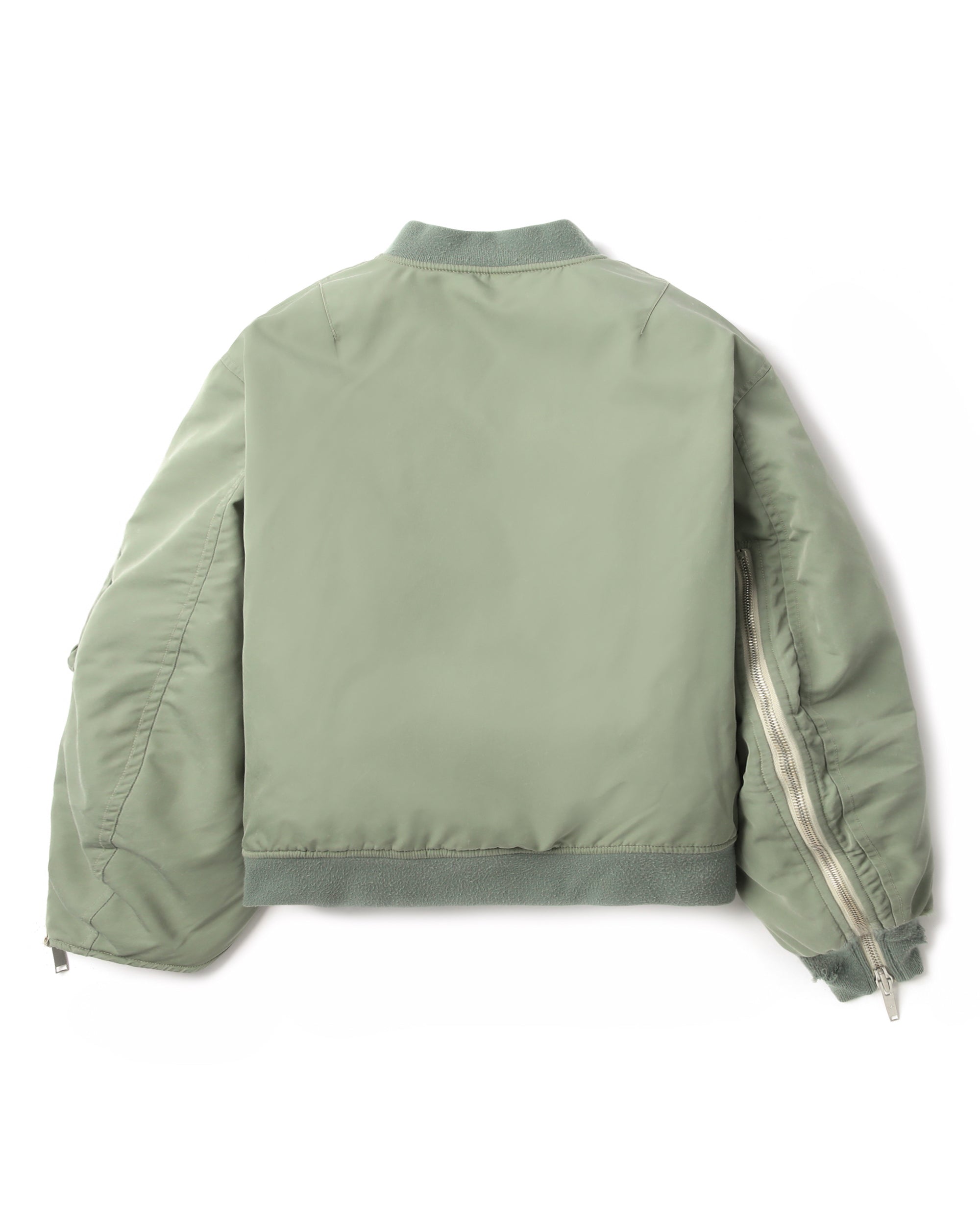 Cropped bomber jacket