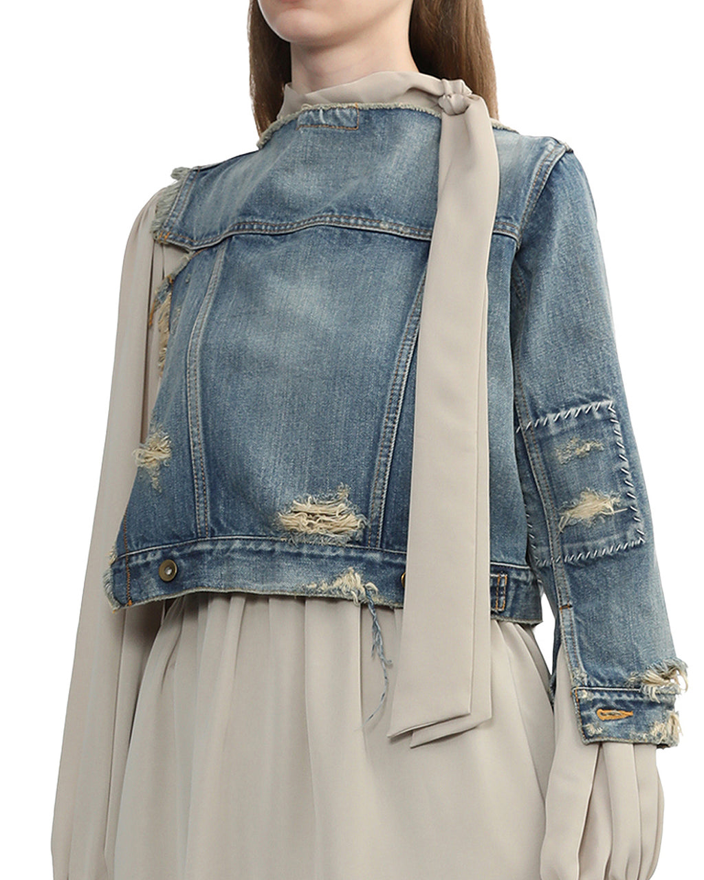 Layered mini dress