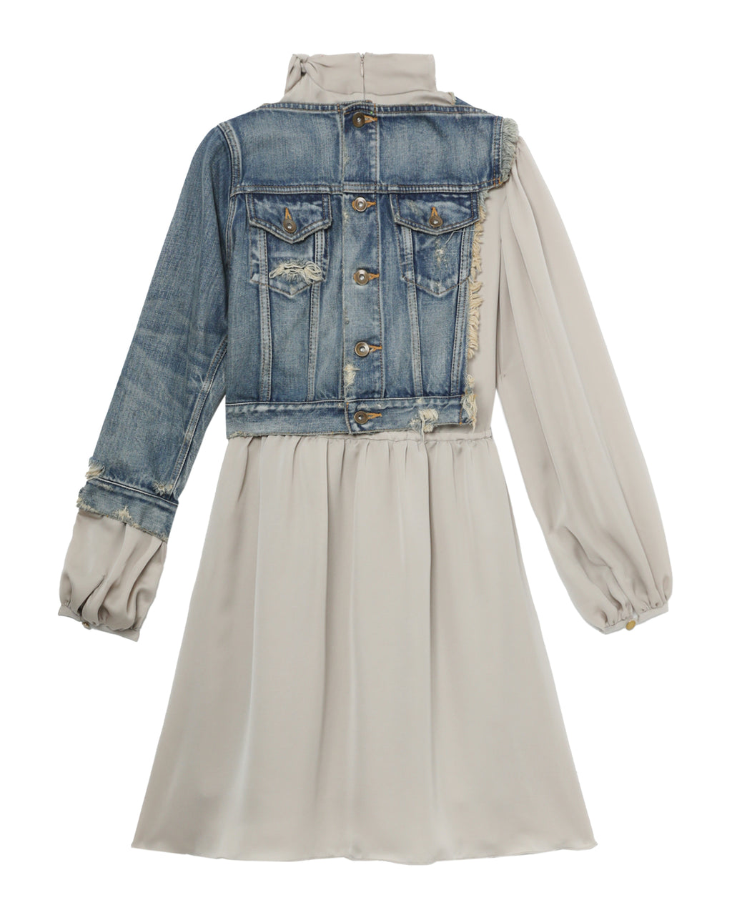 Layered mini dress