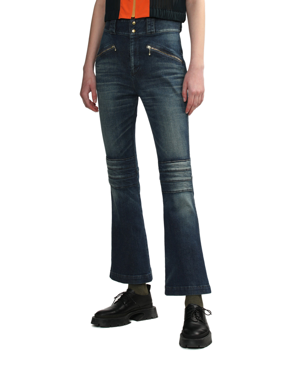 Flared jeans