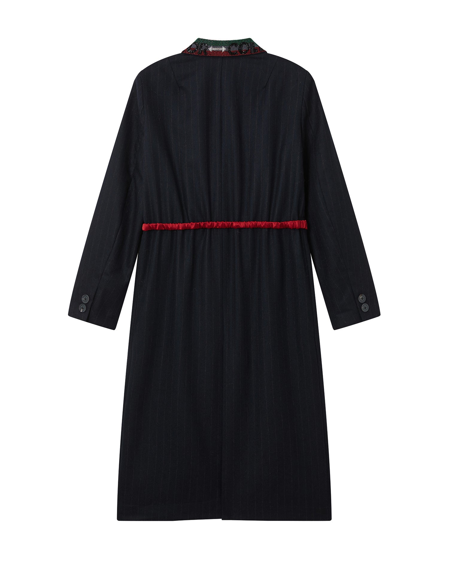 Belted long coat