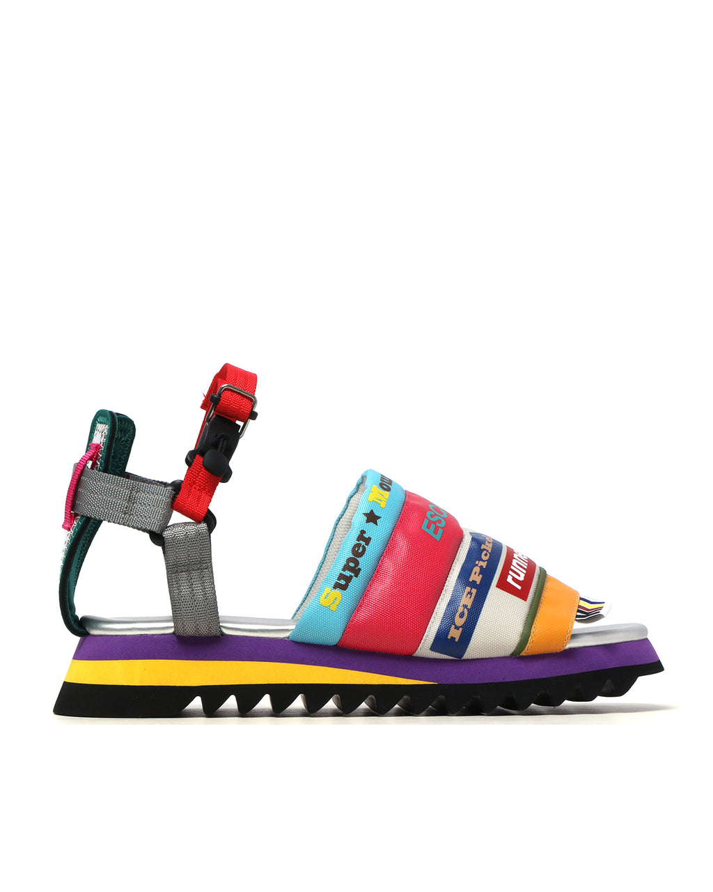 Multi-coloured sandals