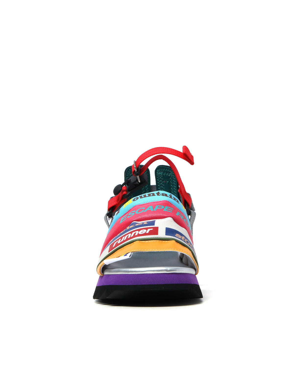 Multi-coloured sandals