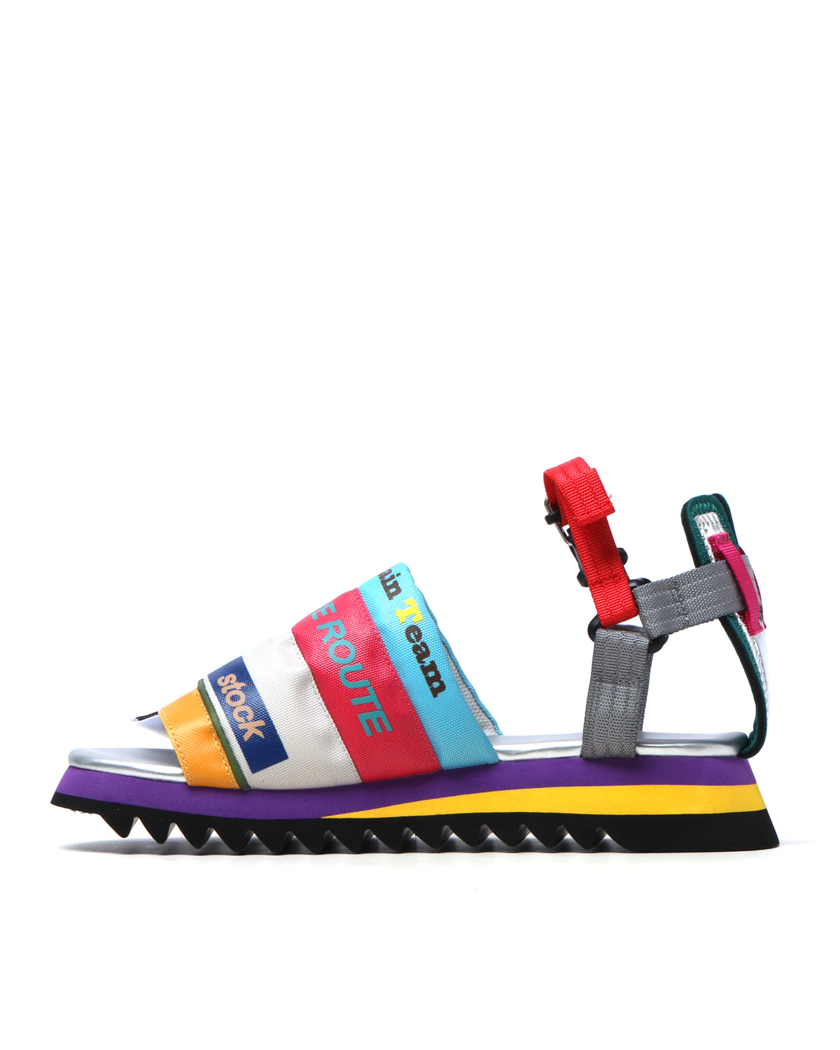 Multi-coloured sandals