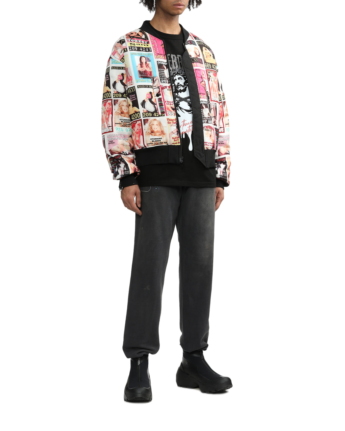 X beauty : beast PEACEBLINGER bomber jacket
