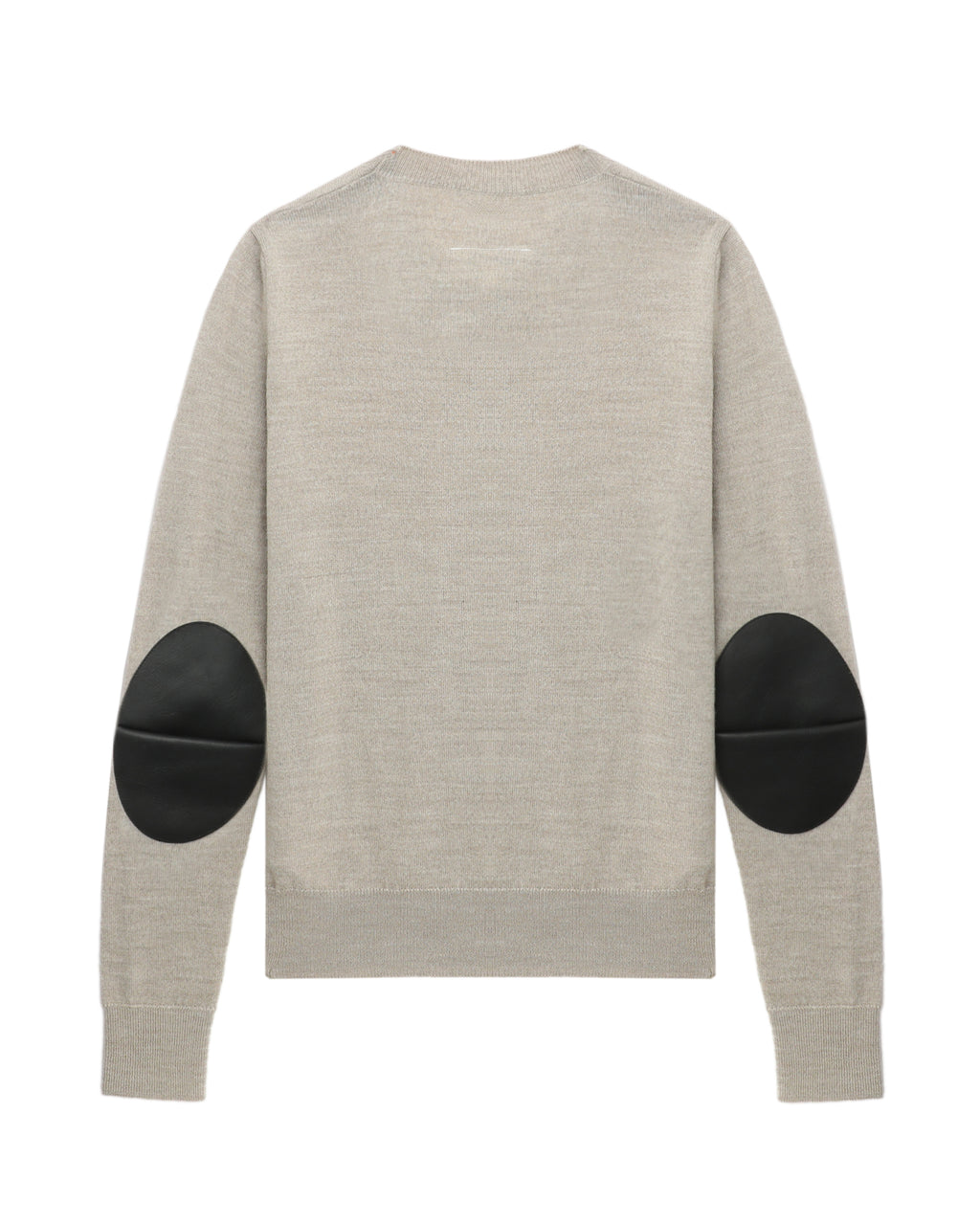 Elbow patch sweater