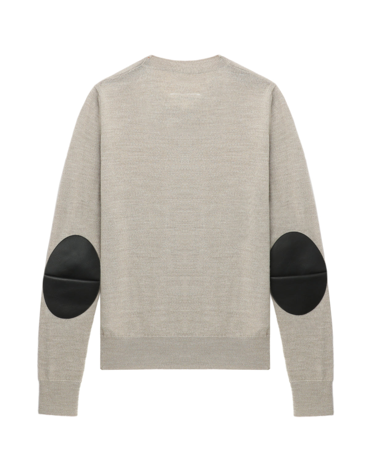 Elbow patch sweater