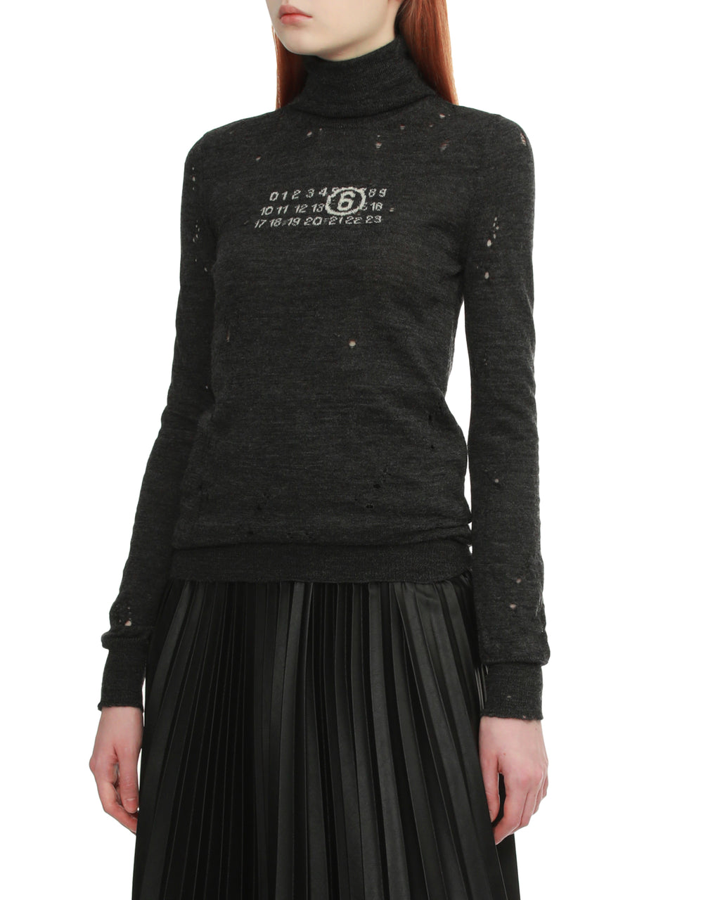 Logo turtleneck sweater