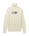 Logo turtleneck sweater