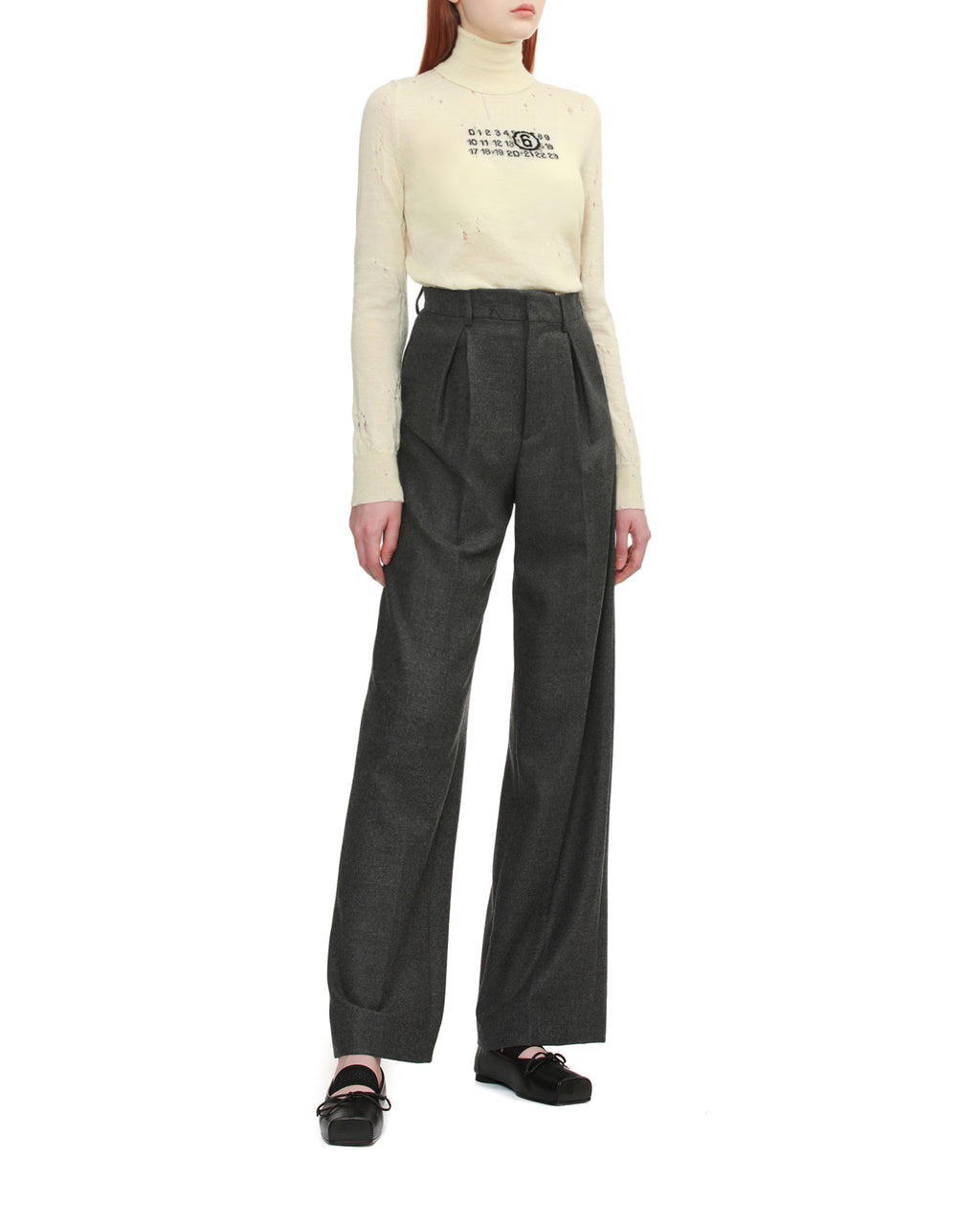 Logo turtleneck sweater