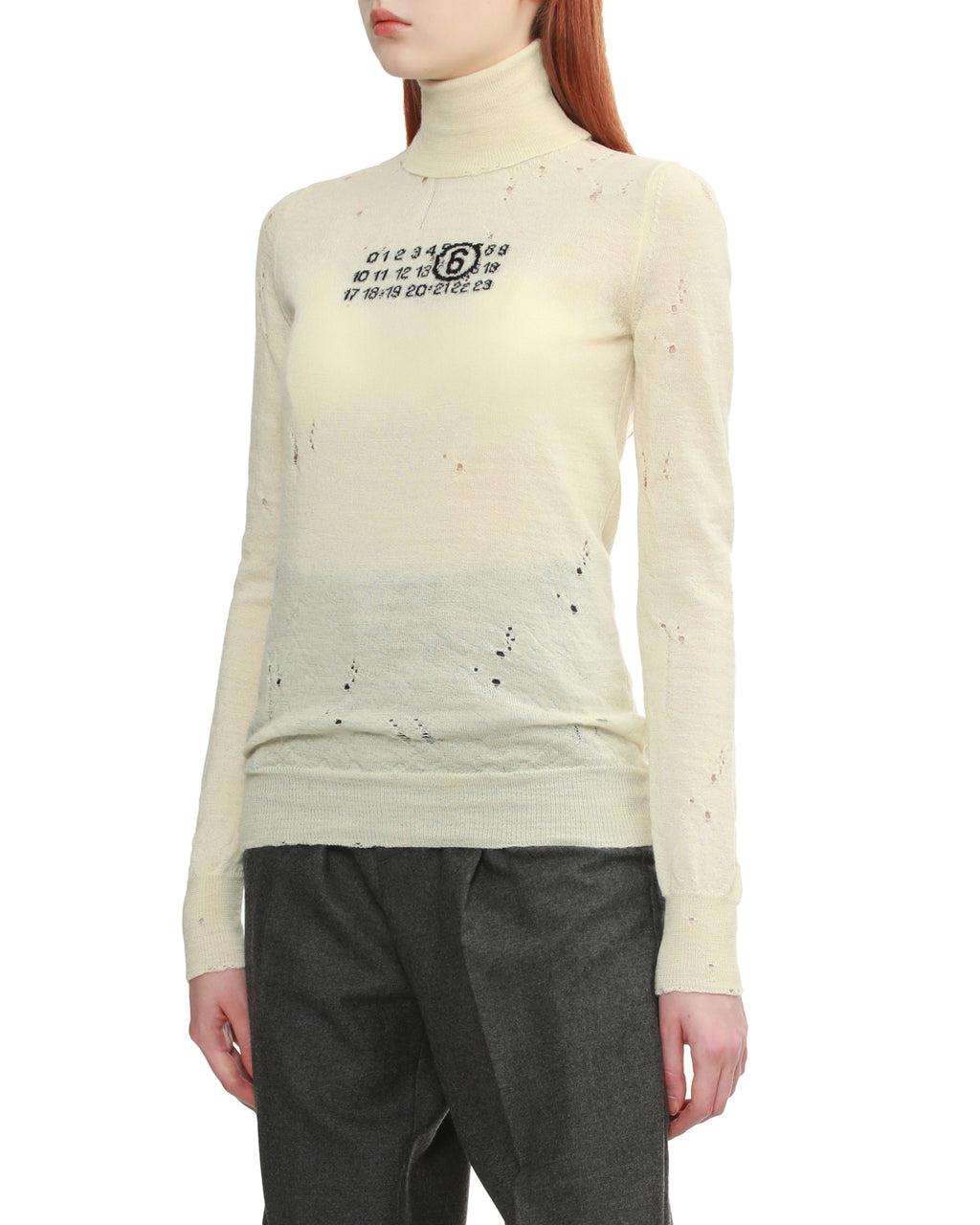 Logo turtleneck sweater