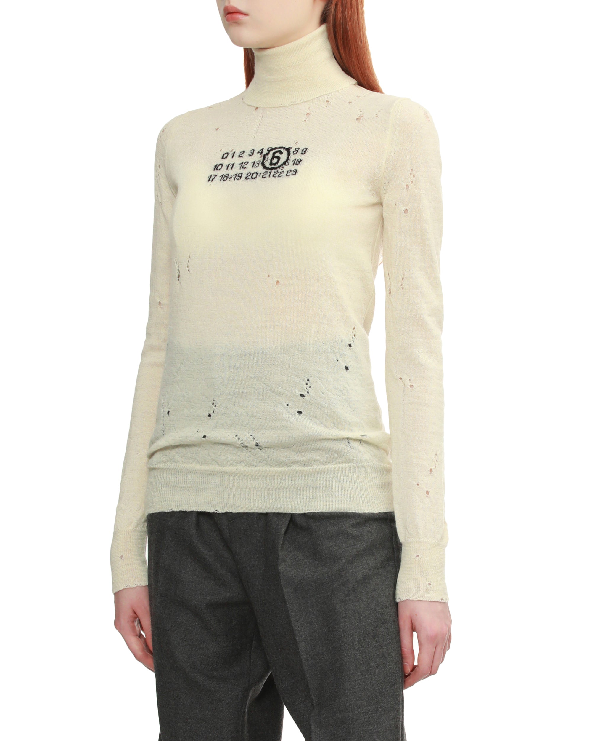 Logo turtleneck sweater