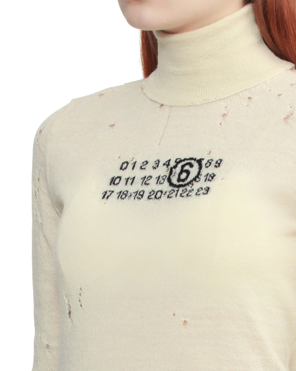 Logo turtleneck sweater